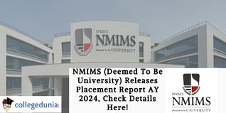 NMIMS (Deemed To Be University) Releases Placement Report AY 2024, Check Details Here!